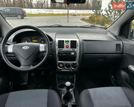 Черный Хендай Гетц, объемом двигателя 1.4 л и пробегом 95 тыс. км за 3900 $, фото 24 на Automoto.ua