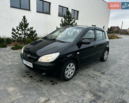 Черный Хендай Гетц, объемом двигателя 1.4 л и пробегом 95 тыс. км за 3900 $, фото 5 на Automoto.ua