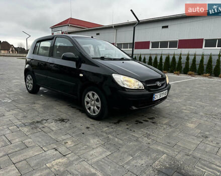 Черный Хендай Гетц, объемом двигателя 1.4 л и пробегом 95 тыс. км за 3900 $, фото 6 на Automoto.ua