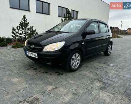 Черный Хендай Гетц, объемом двигателя 1.4 л и пробегом 95 тыс. км за 3900 $, фото 4 на Automoto.ua