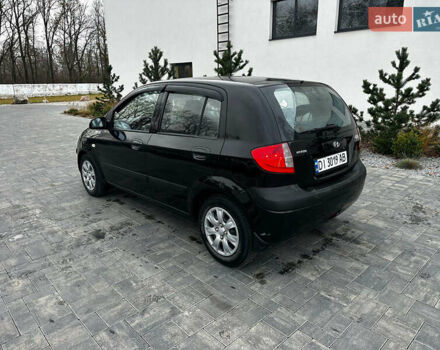 Черный Хендай Гетц, объемом двигателя 1.4 л и пробегом 95 тыс. км за 3900 $, фото 2 на Automoto.ua
