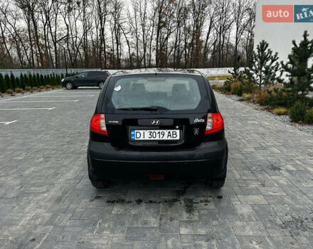 Черный Хендай Гетц, объемом двигателя 1.4 л и пробегом 95 тыс. км за 3900 $, фото 1 на Automoto.ua