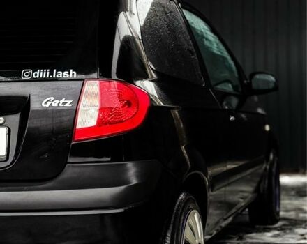 Черный Хендай Гетц, объемом двигателя 1.1 л и пробегом 115 тыс. км за 3900 $, фото 1 на Automoto.ua