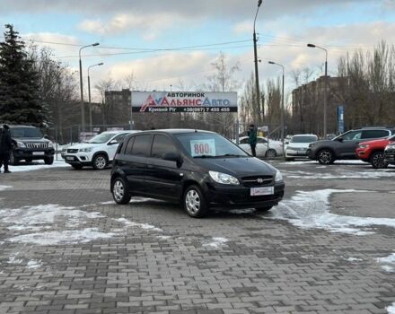 Чорний Хендай Гетц, об'ємом двигуна 1.1 л та пробігом 170 тис. км за 4500 $, фото 1 на Automoto.ua