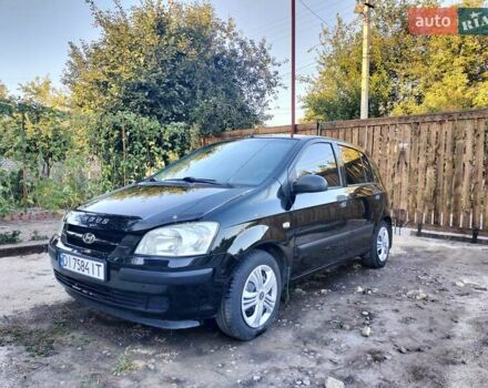Чорний Хендай Гетц, об'ємом двигуна 1.09 л та пробігом 235 тис. км за 3900 $, фото 1 на Automoto.ua