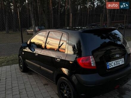 Черный Хендай Гетц, объемом двигателя 1.4 л и пробегом 191 тыс. км за 4800 $, фото 1 на Automoto.ua