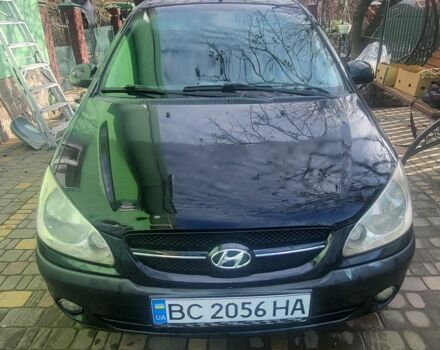 Черный Хендай Гетц, объемом двигателя 1.6 л и пробегом 164 тыс. км за 3900 $, фото 1 на Automoto.ua