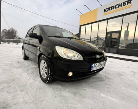 Черный Хендай Гетц, объемом двигателя 1.4 л и пробегом 251 тыс. км за 4100 $, фото 1 на Automoto.ua
