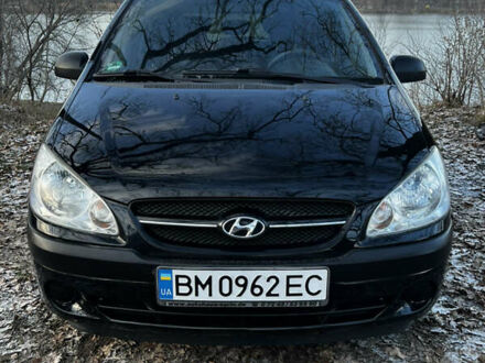 Черный Хендай Гетц, объемом двигателя 1.1 л и пробегом 138 тыс. км за 4500 $, фото 1 на Automoto.ua
