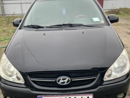 Черный Хендай Гетц, объемом двигателя 1.5 л и пробегом 300 тыс. км за 3800 $, фото 1 на Automoto.ua