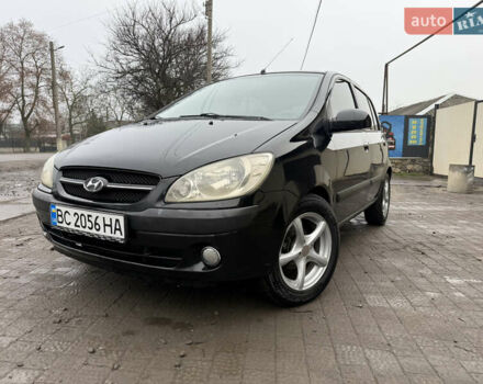 Черный Хендай Гетц, объемом двигателя 1.6 л и пробегом 176 тыс. км за 5300 $, фото 1 на Automoto.ua