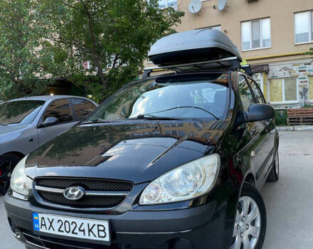Чорний Хендай Гетц, об'ємом двигуна 1.1 л та пробігом 181 тис. км за 3400 $, фото 1 на Automoto.ua