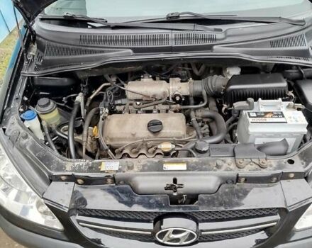 Черный Хендай Гетц, объемом двигателя 1.1 л и пробегом 187 тыс. км за 4300 $, фото 1 на Automoto.ua