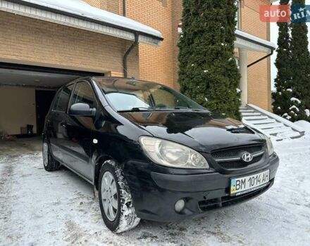 Черный Хендай Гетц, объемом двигателя 1.4 л и пробегом 300 тыс. км за 3499 $, фото 1 на Automoto.ua