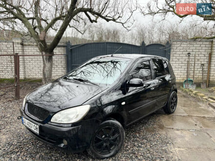 Чорний Хендай Гетц, об'ємом двигуна 1.6 л та пробігом 330 тис. км за 2900 $, фото 1 на Automoto.ua