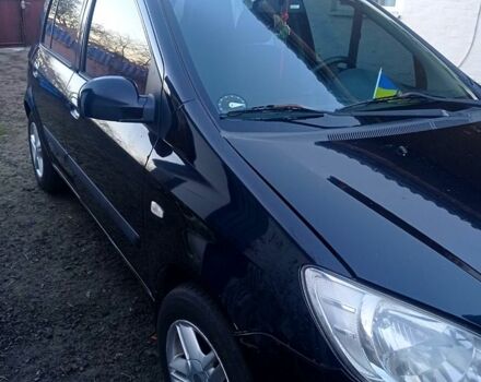 Черный Хендай Гетц, объемом двигателя 1.5 л и пробегом 363 тыс. км за 3300 $, фото 1 на Automoto.ua