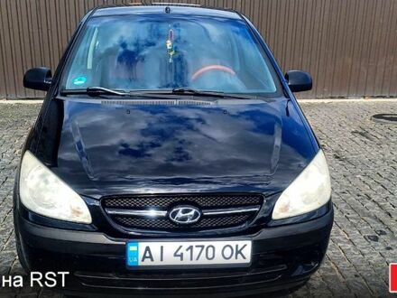 Черный Хендай Гетц, объемом двигателя 1.1 л и пробегом 162 тыс. км за 3599 $, фото 1 на Automoto.ua