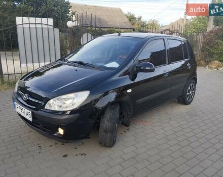 Чорний Хендай Гетц, об'ємом двигуна 1.4 л та пробігом 182 тис. км за 4500 $, фото 1 на Automoto.ua