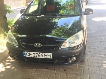 Чорний Хендай Гетц, об'ємом двигуна 1.1 л та пробігом 222 тис. км за 4500 $, фото 1 на Automoto.ua