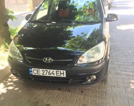 Чорний Хендай Гетц, об'ємом двигуна 1.1 л та пробігом 222 тис. км за 4500 $, фото 1 на Automoto.ua