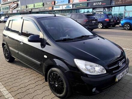 Черный Хендай Гетц, объемом двигателя 1.4 л и пробегом 272 тыс. км за 4600 $, фото 1 на Automoto.ua