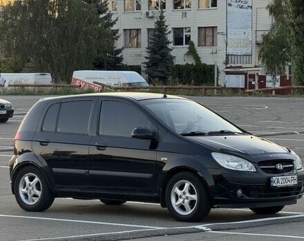 Черный Хендай Гетц, объемом двигателя 1.4 л и пробегом 164 тыс. км за 4003 $, фото 1 на Automoto.ua