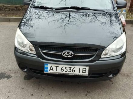 Черный Хендай Гетц, объемом двигателя 1.1 л и пробегом 160 тыс. км за 4200 $, фото 1 на Automoto.ua