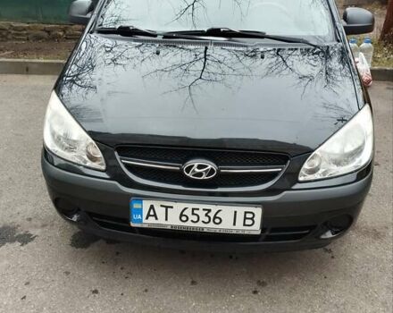 Чорний Хендай Гетц, об'ємом двигуна 1.1 л та пробігом 160 тис. км за 4200 $, фото 1 на Automoto.ua