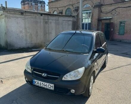 Черный Хендай Гетц, объемом двигателя 1.4 л и пробегом 225 тыс. км за 4100 $, фото 1 на Automoto.ua