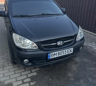 Черный Хендай Гетц, объемом двигателя 1.4 л и пробегом 155 тыс. км за 3800 $, фото 1 на Automoto.ua