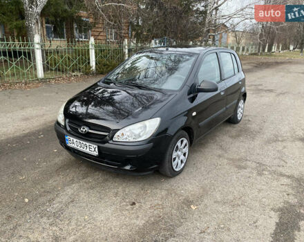 Черный Хендай Гетц, объемом двигателя 1.09 л и пробегом 147 тыс. км за 4000 $, фото 1 на Automoto.ua