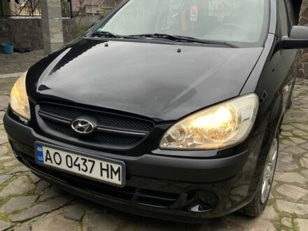 Черный Хендай Гетц, объемом двигателя 1.1 л и пробегом 177 тыс. км за 3150 $, фото 1 на Automoto.ua