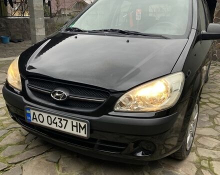 Черный Хендай Гетц, объемом двигателя 1.1 л и пробегом 177 тыс. км за 3150 $, фото 1 на Automoto.ua