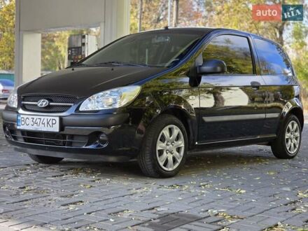 Чорний Хендай Гетц, об'ємом двигуна 1.09 л та пробігом 122 тис. км за 3500 $, фото 1 на Automoto.ua