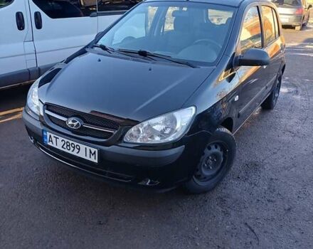 Черный Хендай Гетц, объемом двигателя 1.5 л и пробегом 172 тыс. км за 5350 $, фото 1 на Automoto.ua