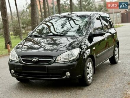 Чорний Хендай Гетц, об'ємом двигуна 1.4 л та пробігом 134 тис. км за 5950 $, фото 1 на Automoto.ua