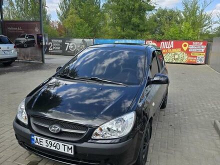 Чорний Хендай Гетц, об'ємом двигуна 1.1 л та пробігом 164 тис. км за 4650 $, фото 1 на Automoto.ua