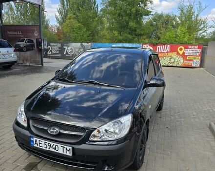 Чорний Хендай Гетц, об'ємом двигуна 1.1 л та пробігом 164 тис. км за 4650 $, фото 1 на Automoto.ua
