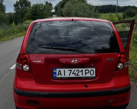 Красный Хендай Гетц, объемом двигателя 1.3 л и пробегом 28 тыс. км за 2700 $, фото 2 на Automoto.ua