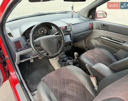 Красный Хендай Гетц, объемом двигателя 1.3 л и пробегом 299 тыс. км за 2799 $, фото 9 на Automoto.ua