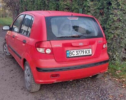 Красный Хендай Гетц, объемом двигателя 1.09 л и пробегом 241 тыс. км за 2900 $, фото 12 на Automoto.ua
