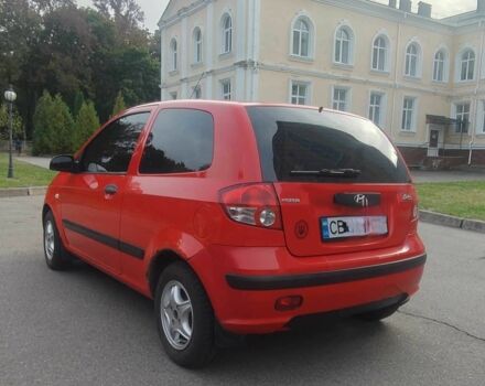 Красный Хендай Гетц, объемом двигателя 1.1 л и пробегом 162 тыс. км за 2950 $, фото 2 на Automoto.ua