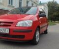 Красный Хендай Гетц, объемом двигателя 1.1 л и пробегом 167 тыс. км за 3200 $, фото 1 на Automoto.ua