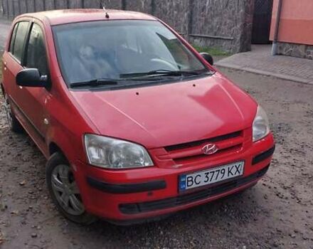 Красный Хендай Гетц, объемом двигателя 1.09 л и пробегом 241 тыс. км за 2900 $, фото 4 на Automoto.ua