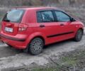 Красный Хендай Гетц, объемом двигателя 1.1 л и пробегом 179 тыс. км за 4000 $, фото 1 на Automoto.ua