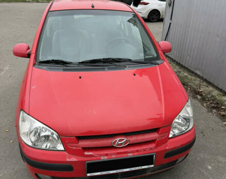 Красный Хендай Гетц, объемом двигателя 1.34 л и пробегом 18 тыс. км за 5000 $, фото 1 на Automoto.ua