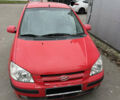 Красный Хендай Гетц, объемом двигателя 1.34 л и пробегом 18 тыс. км за 5000 $, фото 1 на Automoto.ua
