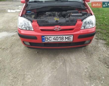 Красный Хендай Гетц, объемом двигателя 1.4 л и пробегом 180 тыс. км за 3000 $, фото 8 на Automoto.ua