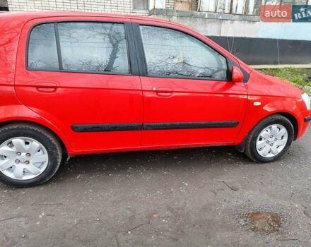 Червоний Хендай Гетц, об'ємом двигуна 1.34 л та пробігом 190 тис. км за 4500 $, фото 5 на Automoto.ua