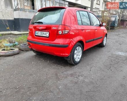 Червоний Хендай Гетц, об'ємом двигуна 1.34 л та пробігом 190 тис. км за 4500 $, фото 7 на Automoto.ua